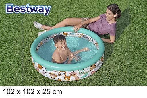 [200279] Piscina hinchable decorada 102x25 cm