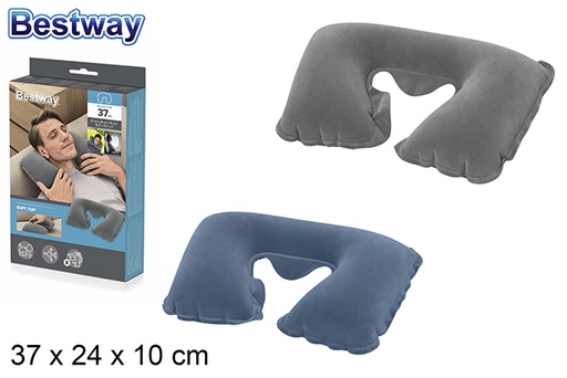 [200377] Travesseiro inflável ergonômico caixa bw 46x28 cm