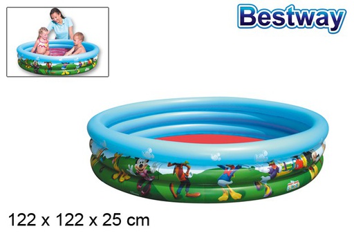 [200405] PISCINE GONFLABLE RONDE MICKEY&amp; FRIENDS