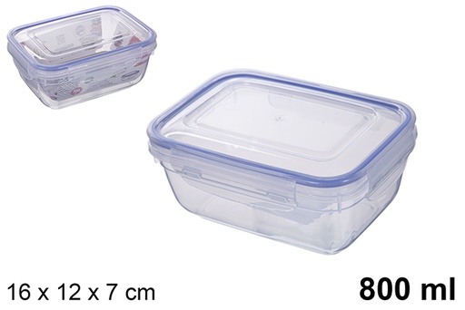 [200509] Seal airtight rectangular container Seal 800 ml