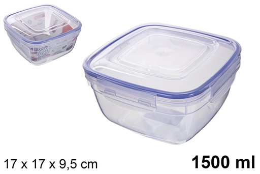 [200607] Airtight squared lunch box Seal 1.500 ml