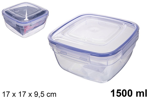 [200607] Lunch box hermétique carrée Seal 1.500 ml