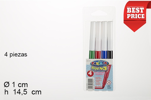 [201035] Pack 4 pennarelli Jumbo