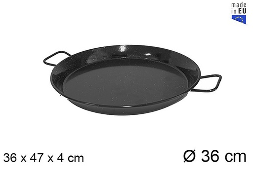 [201293] Paella émaillée 36 cm - La ideal -