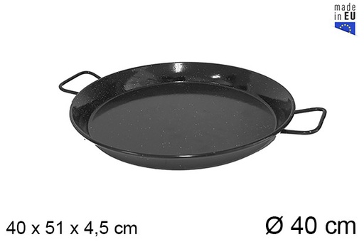 [201295] Paella émaillée 40 cm - La ideal -