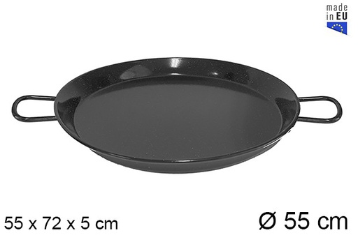 [201299] Paella émaillée 55 cm - La ideal -