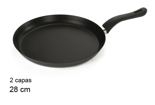 [201353] Non-stick crepe maker 2 layers 28 cm