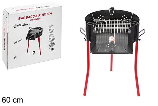 [201395] Rustic barbecue 60 cm