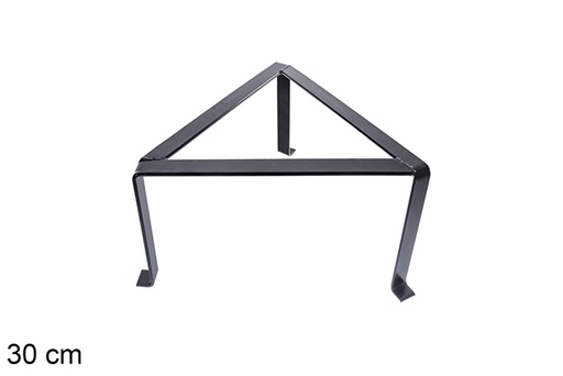 [201397] Forged triangular trivet n.1 30 cm