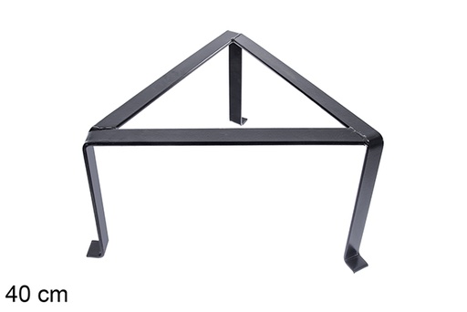 [201398] Dessous de plat triangulaire forgé n.3 40 cm