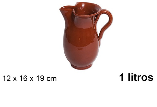 [201443] Jarra de barro 1 l.