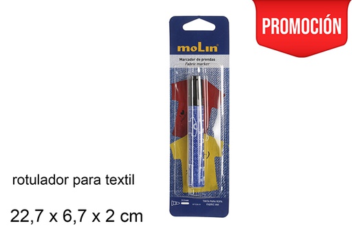 [202039] Blister 1 marcador permanente têxtil