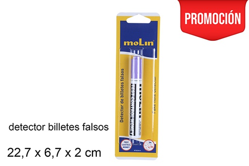 [202146] Blister 1 blue permanent marker