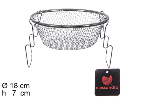 [100363] Cesto acero inoxidable para freir 18 cm