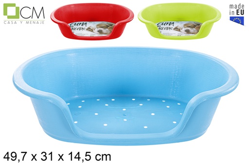 [102951] Cuna para mascota colores surtidos 50x31 cm