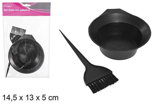 [104104] Bol de teinture pour les cheveux avec brosse