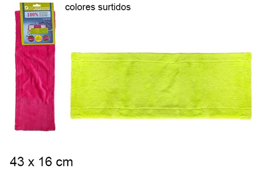 [104160] Recambio mopa microfibra colores surtidos 43x16 cm