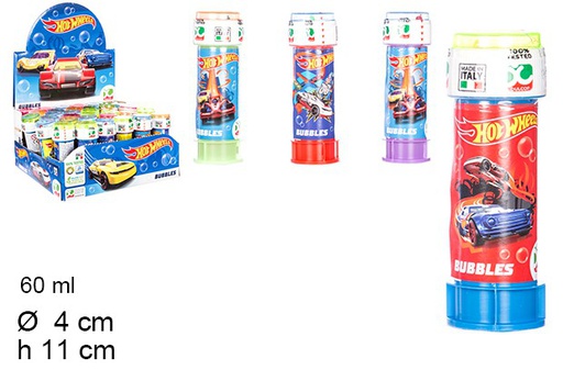 [202593] Flacon bulles de savon Hot Wheels 60 ml