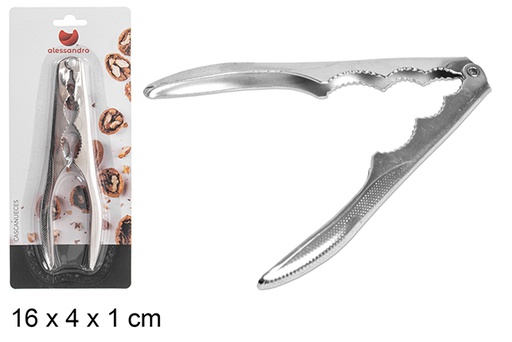 [102374] Schiaccianoci in metallo 16 cm