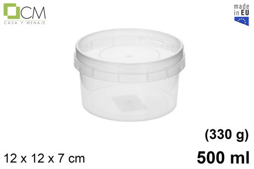 [103118] Multipurpose plastic container without handle 500 ml (0,33 kg)