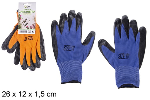 [104172] Gants de jardinage taille unique