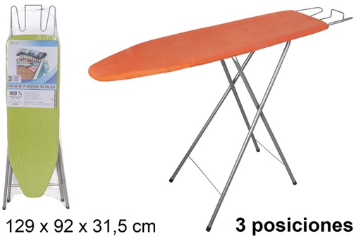 [105694] Tavolo da stiro in metallo con appoggio semplice