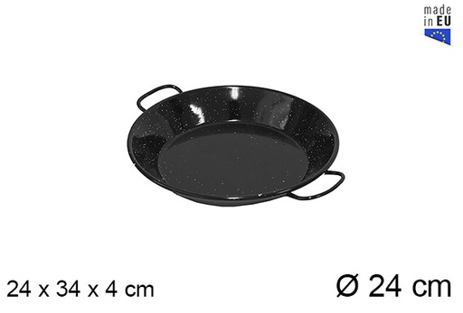 [201287] Paella smaltata 24 cm - La ideal -