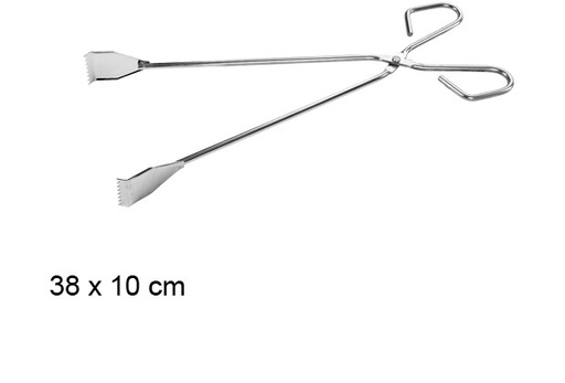 [201357] Pinza per barbecue in acciaio inox 38 cm