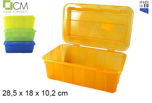 [102894] Plastic container assorted colors