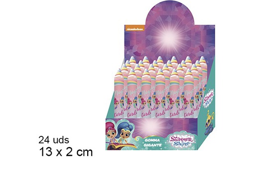 [201747] Goma de borrar gigante shimmer &amp; shine
