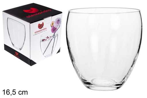 [105515] Vaso de vidro 16,5 cm