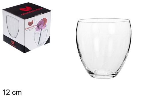 [105517] Glass vase 12 cm