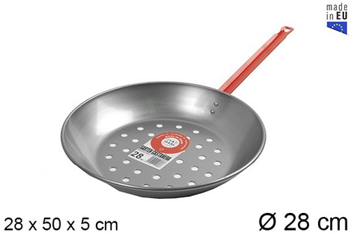 [201322] Frigideira castanha polida 28 cm