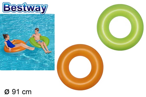 [200227] Galleggiante gonfiabile al neon Frosted + 10 anni borsa 91 cm