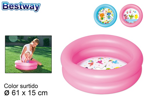 [203024] Fond décoré de piscine gonflable ronde bw 61 cm