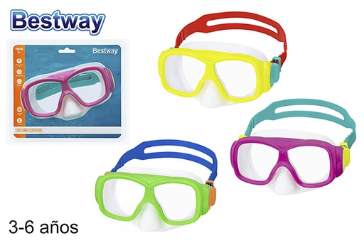 [203008] Lunettes de plongée couleurs assorties 3-6 ans
