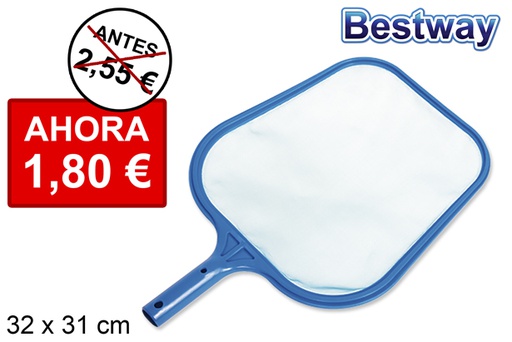 [203030] Pool cleaning net blister bw 32x31 cm