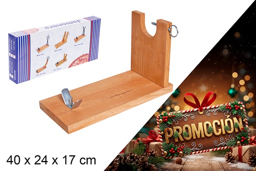 [104564] Jamonero modelo Banco color miel