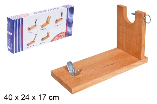[104564] Jamonero modelo Banco color miel