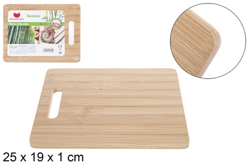 [104802] Tabla bambú multifunción 25x19 cm