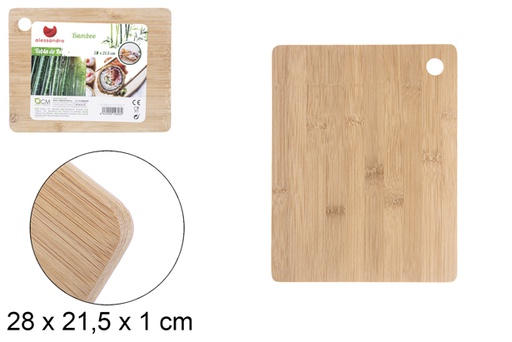 [104806] Tabla bambú multifunción 28x21,5 cm