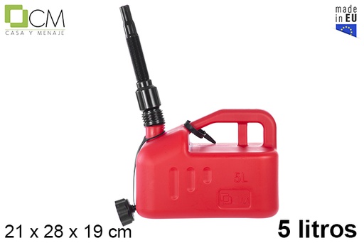 [105736] Approved gasoline bottle 5 l.