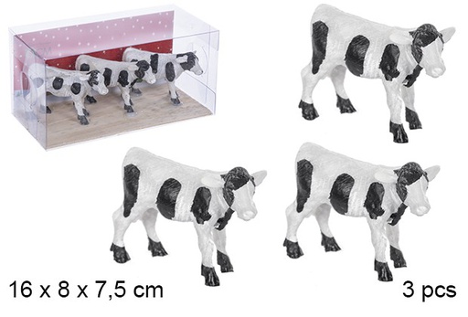 [106239] Pack 3 vacas infantil resina