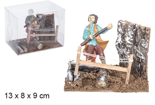 [106303] Figura para presépio de Natal profissão 