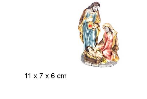 [106392] Nativité 3 figurines 11 cm