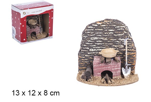 [106338] Cena de fogo com caçarola para Belém