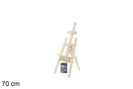 [104829] Wooden easel for painting 70 cm