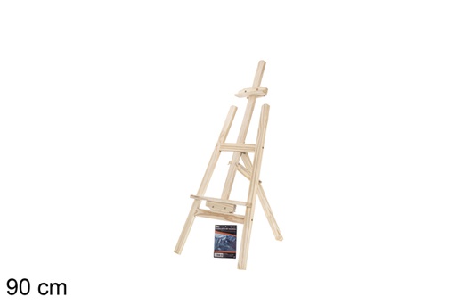 [104830] Caballete madera pintor 90cm