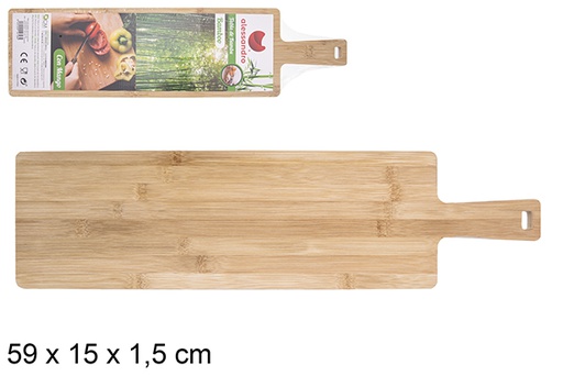 [104728] Multifunction bamboo board with handle 59x15 cm