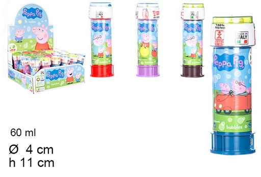 [202607] Flacon bulles de savon Peppa Pig 60 ml